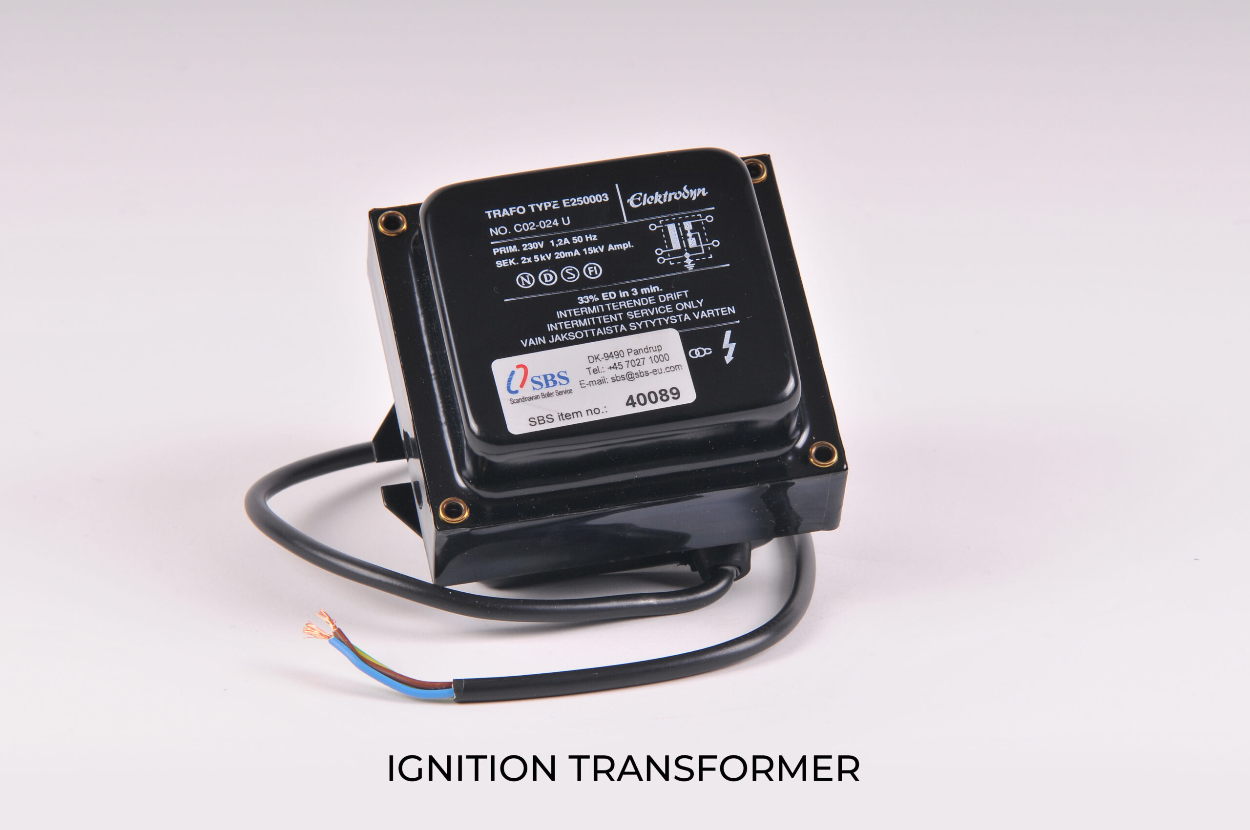 Ignition Transformer Spare Parts